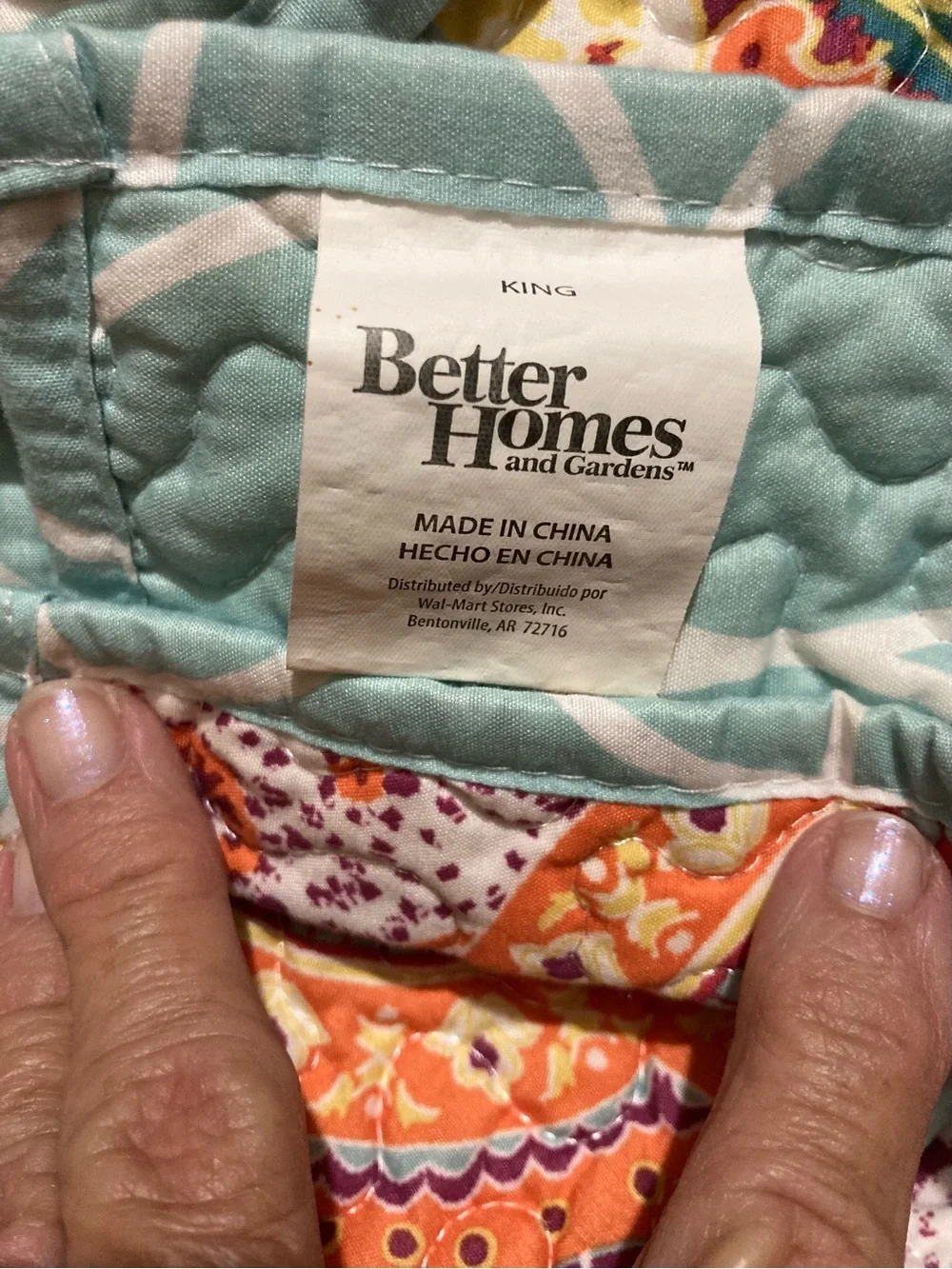 Reversible Paisley Quilt Set with 2 shams King- Home Bedding